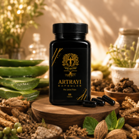 Trayi Ayurveda Artrayi Capsules – Premium Ayurvedic Formula for Joint Pain Relief & Mobility (60 Capsules)