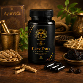 Trayi Ayurveda Fulex Forte Capsules – Powerful Ayurvedic Formula for Strength, Stamina & Vitality (60 Capsules)