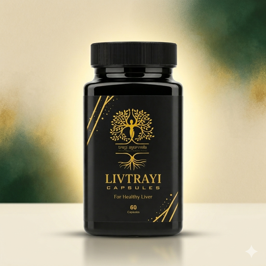 Trayi Ayurveda Livtrayi Capsules – Premium Ayurvedic Formula for Healthy Liver (60 Capsules) - Image 5