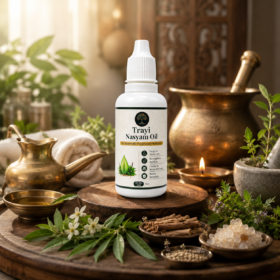 Trayi Nasyam Oil – Ayurvedic Proprietary Medicine for Nasal Wellness & Sinus Comfort (25ml)